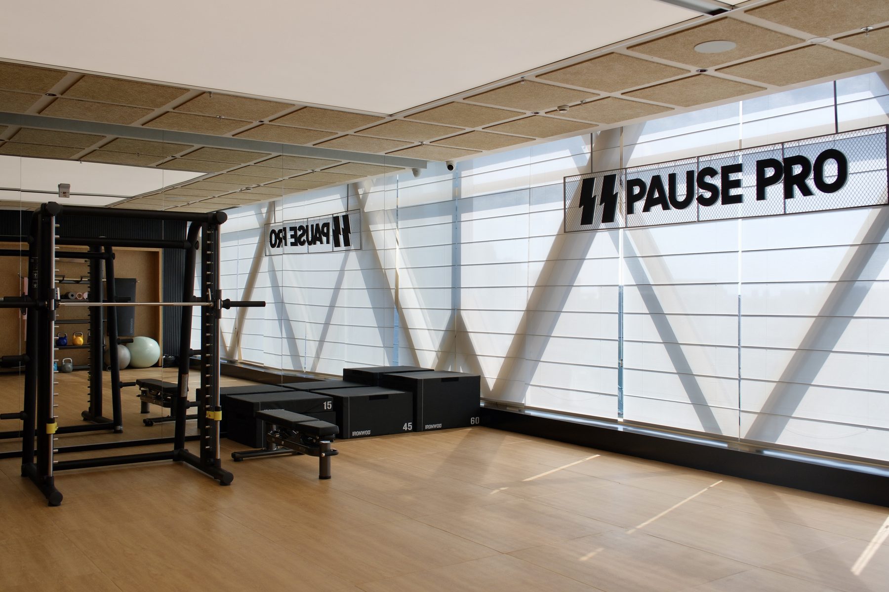 PAUSE PRO 自然采光功能训练区